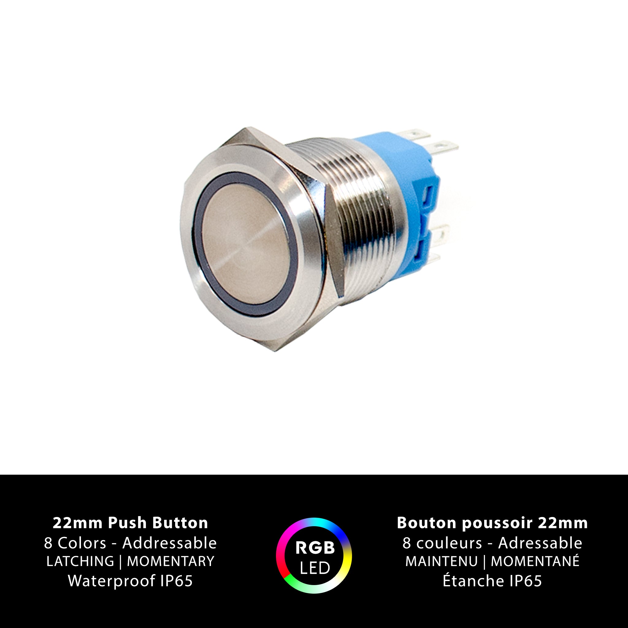 Bouton-poussoir 22mm